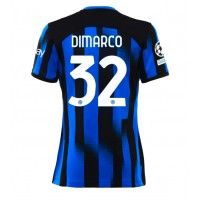 Inter Milan Federico Dimarco #32 Domaci Dres za Ženska 2023-24 Kratak Rukav